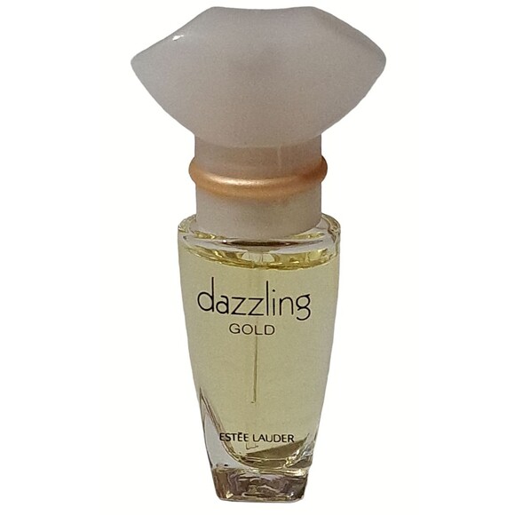 Vintage Discontinued Estee Lauder Dazzling Gold Eau de Parfum .17 oz/5mL NWOB - Picture 1 of 4